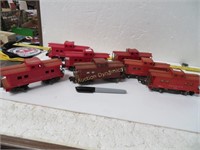 S Scale American Flyer Cabooses