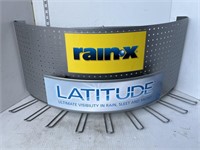 Rain X latitude wall display