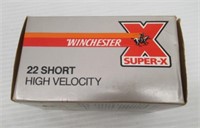 (500) Rounds of Winchester Super-X 22 short ammo.