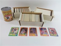 3 boîtes cartes de baseball années 1990