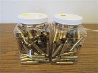 2-containers of 30-06 brass