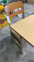 Vintage School Desk