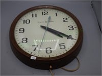 Vintage 1960s General Electric School Wall Clock