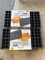 Reusable seed starter cells