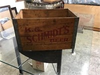 Schmidt Beer Crate