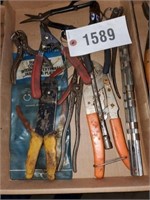 FLAT SNAP RING PLIERS- WIRE CRIMPERS- & OTHER
