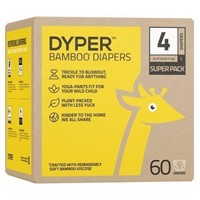 DYPER Ultra Premium Diapers Size 4  60 Diapers
