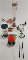 Collection of Bird Feeders