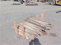 Skid Of T-Bar Steel Stakes