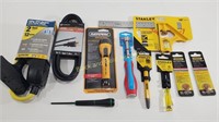 Assortment of New Stanley Tools & Hardware