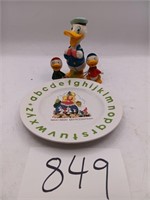 Donald Duck Figurines, Mary Mary Plate