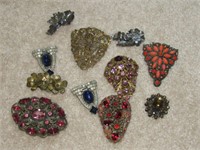 Large brooches