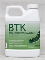 BTK 500 mL caterpillar tree-moth control 500 mL