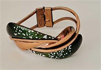 Matisse Renoir Enamel on Copper Bracelet