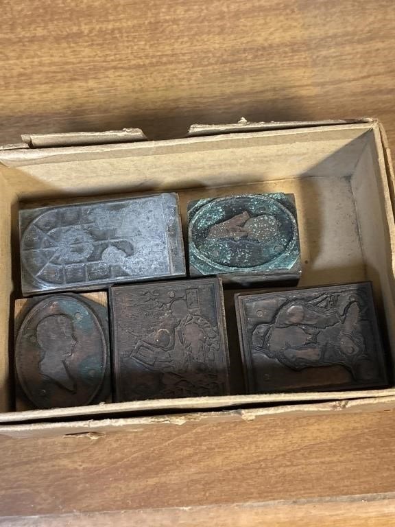 Antique Print Blocks