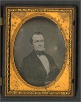 Daguerreotype Portrait Photo w/ Gutta-Percha Case