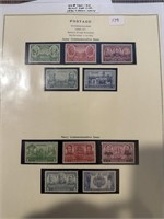 785-94 ARMY NAVY COMMEMORATIVE STAMPS