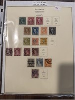1917-19 PERF 11 STAMPS LOT