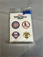 Kelloggs National League East Stickers