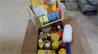 Cleaning Lot - Sponges, Dusters, Supplies & More