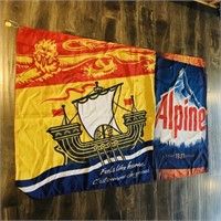 New Brunswick Alpine Lager Beer Flag
