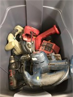 Tote of Power Tools