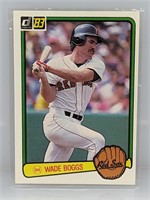 1983 Donruss Wade Boggs 586 Rookie