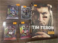 Football cars and Tim Tebow book