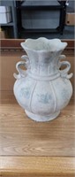 Large Decorative double handled flower vase