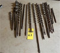 Vintage Auger Drill Bits