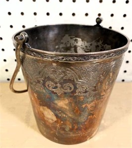 Wilcox S.P. Co. Paisley 1217 silver plated bucket