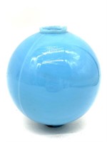Blue Glass Lightning Rod Ball 5”