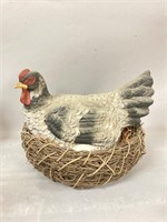 MIC Porcelain Rooster, Made in Taiwan