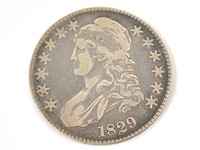 1829 Bust Half Dollar