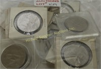 20 CANADIAN CIRCULATED SILVER DOLLARS 1972- 1982