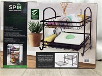 Spin Two Tier Countertop Basket