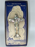 Abalone Pearl Thermometer Souvenir Tennessee