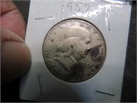 1952 Silver Franklin Half Dollar