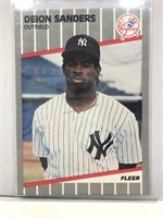 1989 Fleer Update Rookie Deion Sanders