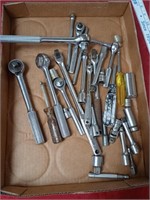 Craftsman ratchet quarter and 3/8 and snap on 3/8