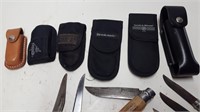 Folding Knives and Misc. Sheaths