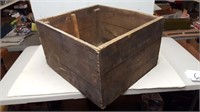 Vintage Wood Shipping Box, 18x20x12