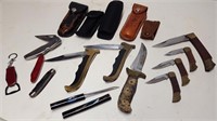 Folding Knives and Misc. Sheaths