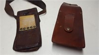 2 Leather Belt Packs