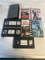 3 KING KONG VHS TAPES