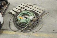 Steel Cable and Garden Hose, Unknown Lengths