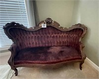 Vintage Victorian couch