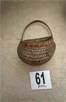 Vintage primitive basket