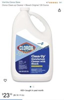 Clorox Clean-up Cleaner + Bleach Original 128