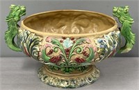 Erphila Czechoslovakian Art Pottery Console Bowl